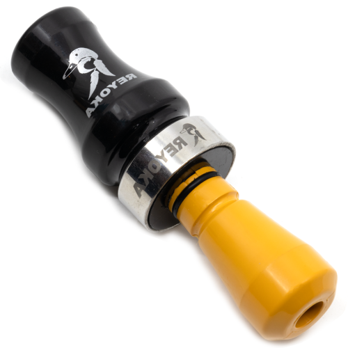 Манок духовой на утку крякву Reyoka Ordek Bir 1 лепесток Чёрный / Оранжевый