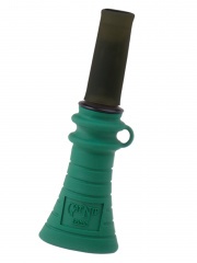 Манок духовой на хищника Primos Catnip 355 мяуканье рыси, мягкая резина Чёрный / Зелёный