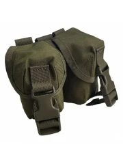 Подсумок RusForce закрытый на Molle для 2-х гранат Хаки