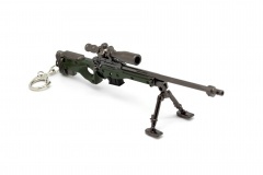 Брелок Microgun M Снайперская винтовка AWM с вынимающимся магазином и сошками