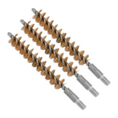 Ерш щетинный для чистки оружия Bore Tech Benchmark BTBR-35-003 для .35 калибра Папа 8/32 Бронза 3 шт