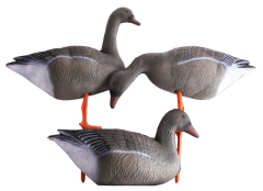 Чучело гуся гуменника Birdland складное на опоре комплект 12 штук