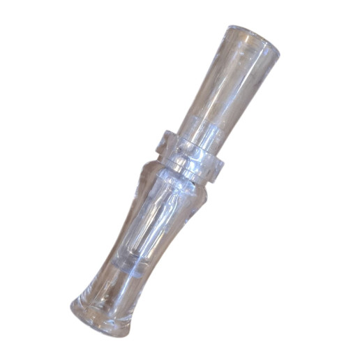 Манок духовой на утку крякву HuntOK 2 лепестка Прозрачный