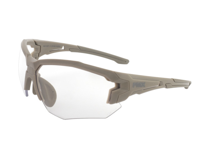 Очки баллистические стрелковые PMX Output GG-2400 KIT ANTI-FOG Прозрачные 96% Жёлтые 89% Оранжевые 51% Серые 23%