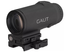 Магнифер Gaut Garnet 5x30 откидной быстросъёмный для коллиматорного прицела на Picatinny