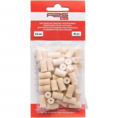 Патч войлочный для чистки оружия A2S GUN A2S-6.5-80 диам. 6.5 мм Белый 80 шт