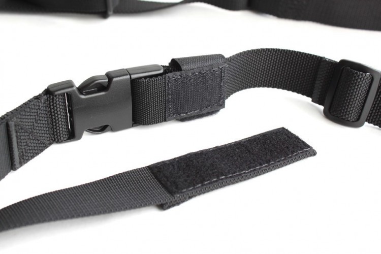 Тактический 1-2-3 точечный ремень "ДОЛГ - М2" Стандартный (Черный)