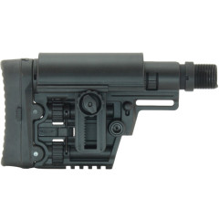 Приклад телескопический DLG Tactical AR (AR31) для AR-15 / M4 / M16 с упором