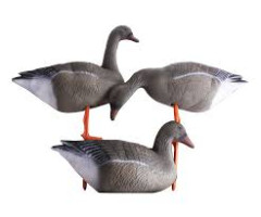 Чучело гуся гуменника Birdland складное на опоре новый матовый окрас комплект 12 штук