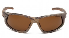 Очки баллистические стрелковые Pyramex Ironside CHRT618DT Anti-fog Коричневые 23%