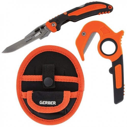Нож фиксированный Gerber Vital Combo (31-003194NDIP) Клинок 7 см Оранжевый