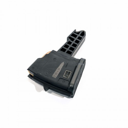 Магазин Pufgun SKS762 для СКС калибра 7.62x39 на 5 патронов Черный