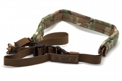 Ремень оружейный тактический Долг М3 1-2-3 точечный с мягкой подушкой стандартный Мультикам