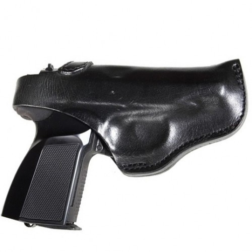 Кобура поясная VEKTOR 15-17 для ПМ с скобой из формованной натуральной кожи