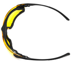 Очки баллистические тактические PMX Onvard G-8130ST Anti-fog Желтые 89%