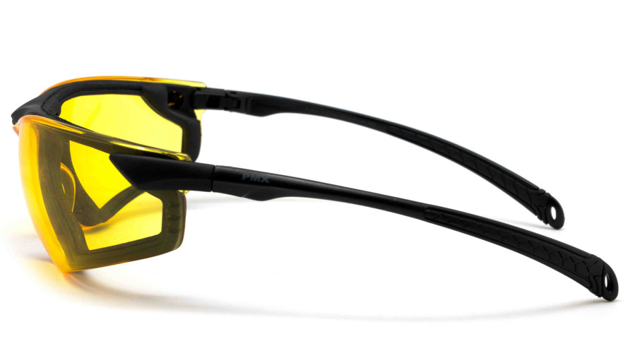 Очки баллистические тактические PMX Onvard G-8130ST Anti-fog Желтые 89%