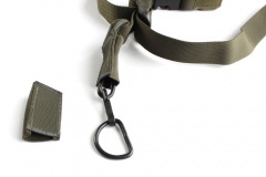 Ремень оружейный тактический Долг М2 1-2-3 точечный универсальный Хаки