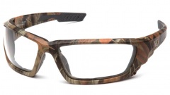 Очки баллистические стрелковые Pyramex Brevard VGSCM1010DTB Anti-fog Прозрачные 96%