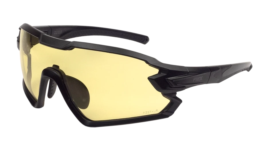 Очки баллистические стрелковые PMX Austere G-8530ST Anti-fog Желтые 89%