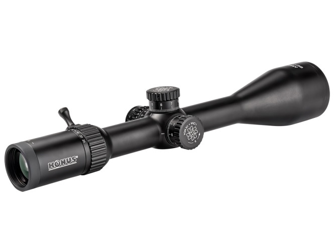 Прицел оптический Konus Glory 3-24x56 SF Fine Crosshair гравированная / Подсветка красная