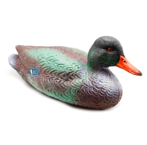 Чучело утиное Стикхант №7 Кряква селезень сминаемое резиновое