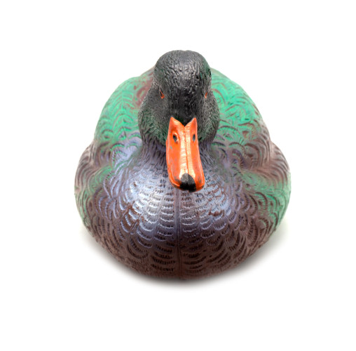 Чучело утиное Стикхант №7 Кряква селезень сминаемое резиновое
