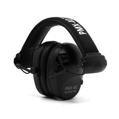 Наушники активные стрелковые PMX Tactical Pro PMX-40B 27-85 ДБ Черный