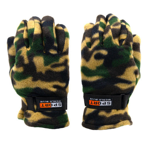 Перчатки Стикхант Тундра зимние войлочные полноразмерные Зеленый Мультикам