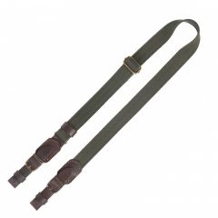 Ремень оружейный VEKTOR Р-22 без антабок из полиамидной ленты с нескользящими свойствами Зелёный