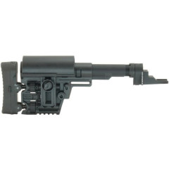 Приклад телескопический DLG Tactical ВПО-133 (AKM13) для АК-74 / АКМ / ВПО-209 / Сайга-М с упором