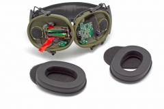 Наушники активные стрелковые PMX Tactical Pro PMX-40G 27-85 ДБ Хаки