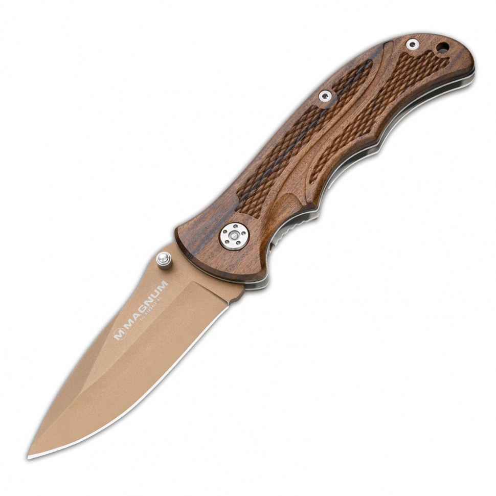 Нож складной Boker Magnum Earthed 01MB245 клинок 8.3 см Золотой купить ...