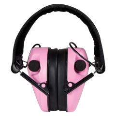 Наушники активные стрелковые Caldwell E-Max 487111 с низкопрофильным оголовьем 23-85 ДБ Розовый