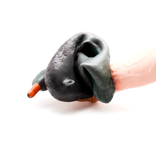 Чучело утиное Стикхант №9 Кряква селезень сминаемое резиновое