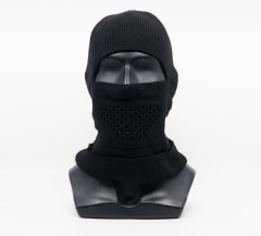 Маска балаклава Стикхант Classic с орнаментом Чёрный