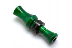 Манок духовой на утку акриловый Stickhunt ArtCalls Emerald Black Edition 2 лепестка