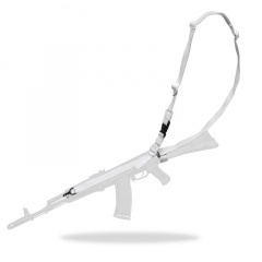 Ремень оружейный тактический Долг М2 1-2-3 точечный стандартный Белый