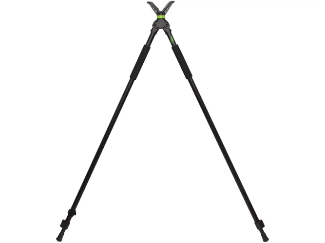 Опора телескопическая для оружия ShotTime ST-TS2-180 2 ноги 2 колена Черный