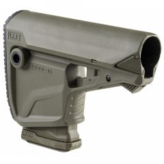 Приклад телескопический Fab Defense GL-CORE-M со встроенным отсеком для запасного магазина Зелёный