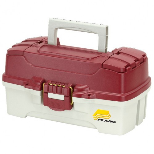 Ящик Plano One Tray Tackle Box (620106) для хранения приманок и аксессуаров с 1-уровневой системой Красный / Белый