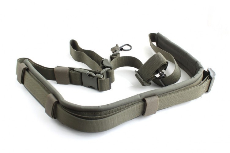 Тактический 1-2-3 точечный ремень "ДОЛГ - М3" Универсальный (Хаки)