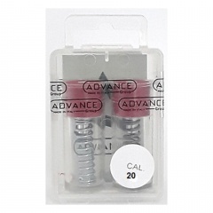 Фальшпатрон Nimar 930.0020 для 20 калибра пластиковый Прозрачный 2 шт