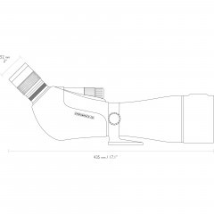 Труба зрительная Hawke Endurance ED 25-75X85 (56203) Porro | BAK-4