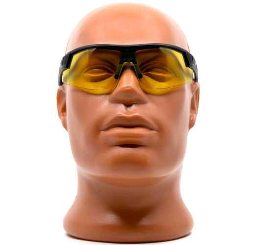 Очки баллистические стрелковые PMX Evade G-1530ST Anti-fog Желтые 89%