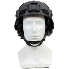Шлем защитный Helmet PMX с креплениями Чёрный
