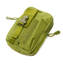 Подсумок RusForce закрытый тактический для смартфона Зелёный