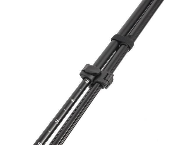 Опора телескопическая для оружия ShotTime ST-TS3-180 3 ноги 2 колена Черный