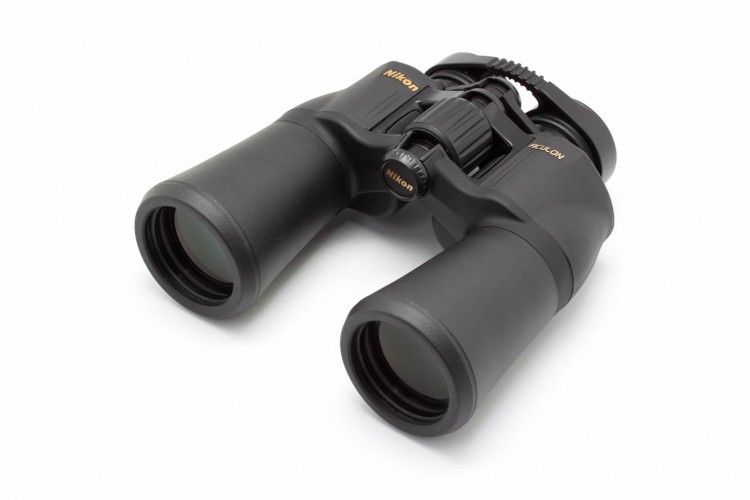 Бинокль Nikon Aculon 10x50 BAA814SA Porro | Eco-glass Черный