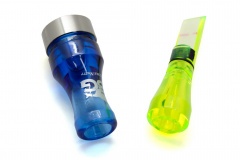 Манок духовой на утку крякву Buck Gardner Double Nasty SPIT-TECH DNP-BLU/FG НЕПОТЕРЯШКА Синий / Реактор