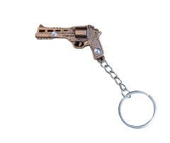 Брелок Microgun XS Револьвер Rhino R45 Медный